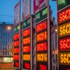 Aktualne ceny paliw 95 98 ON LPG w Polsce - Styczeń 2022