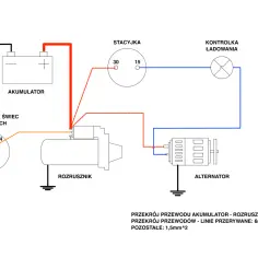 Prawidłowe podłączenie alternatora w C-360: Kompletny schemat montażu