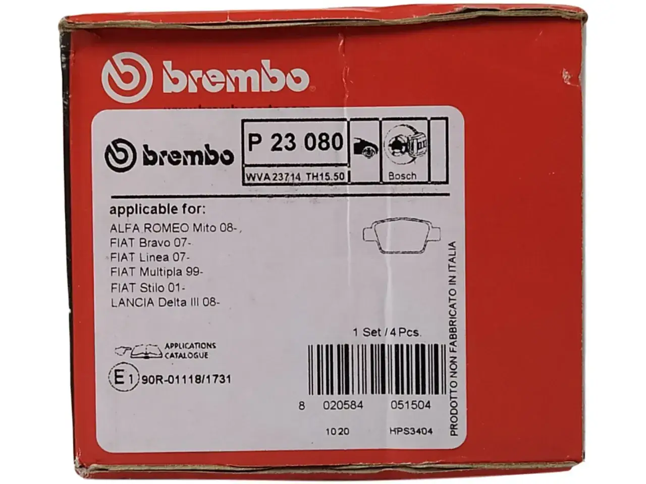 EBC TRW Delta Braking klocki hamulcowe