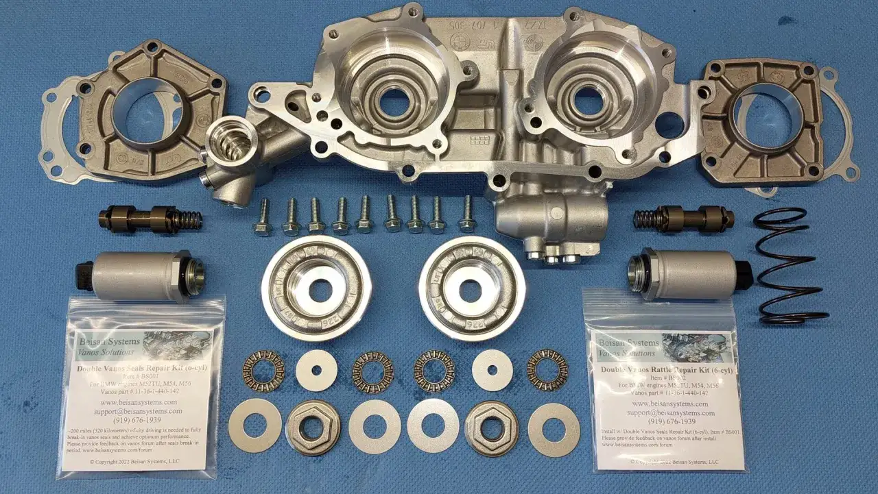 Vanos M54 repair kit contents Viton Teflon